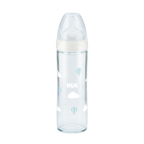 NUK BIBERON EN VERRE NEW CLASSIQUE (240ML)