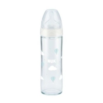 NUK BIBERON EN VERRE NEW CLASSIQUE (240ML)