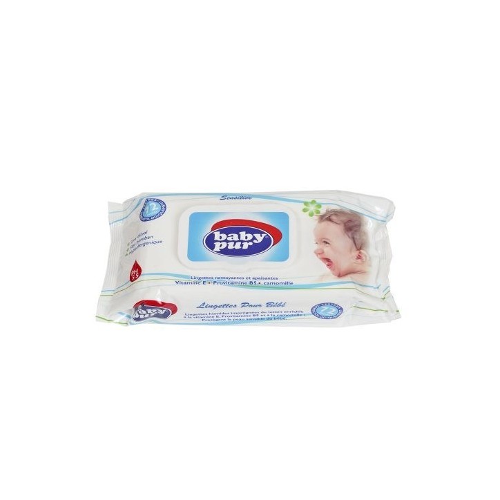 BABY PUR LINGETTES 72 PIECES