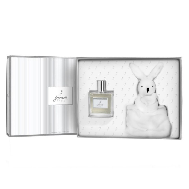 JACADI COFFRET LE BÉBÉ EAU DE SENTEUR 100ML + DOUDOU