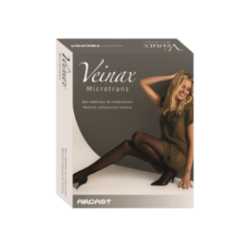 VEINAX FEMME BAS DE CONTENTION MICROTRANS CLASSE 2 PIEDS FERMES