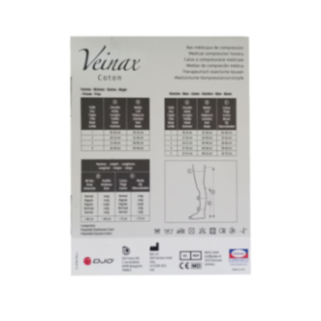 VEINAX HOMME CHAUSSETTE DE CONTENTION COTON CLASSE 2