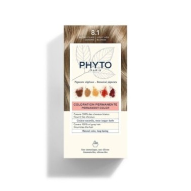 PHYTO COLORATION PHYTO 8.1 BLOND CLAIR CENDRÉ