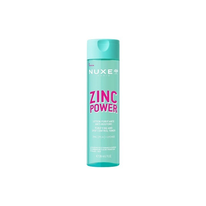 NUXE ZINC POWER LOTION PURIFIANTE ANTI-BOUTONS