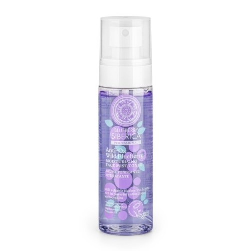 NATURA SIBERICA BLUEBERRY PROFESSIONAL ANTI OX WILD BLUEBERRYBRUME TONIFIANTE HYDRATANTE 100ML