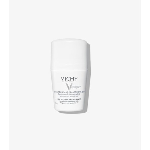 VICHY DEODORANT ANTI TRANSPIRANT 48H PEAUX SENSIBLES 50ML