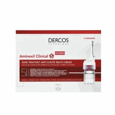 VICHY DERCOS AMINEXIL CLINICAL 5 FEMME 21 AMPOULES VICHY DERCOS AMINEXIL CLINICAL 5 FEMME 21 AMPOULES