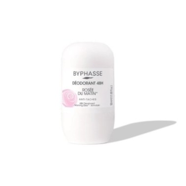 BYPHASSE DEODORANT ROLL ON ANTI TACHES ROSEE DE MATIN 50ML