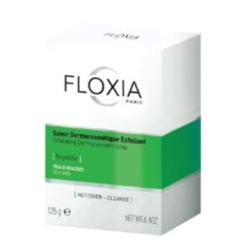FLOXIA SAVON EXFOLIANT REGULATEUR PEAUX GRASSES 125G