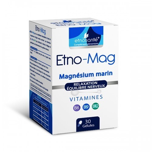 ETNOSANTÉ ETNO-MAG RELAXATION ÉQUILIBRE NERVEUX — 30 CAPSULES