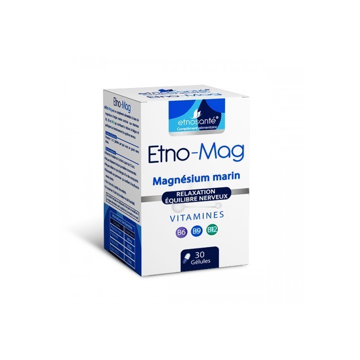 ETNOSANTÉ ETNO-MAG RELAXATION ÉQUILIBRE NERVEUX — 30 CAPSULES