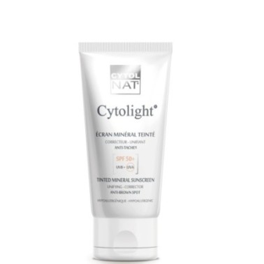 CYTOLNAT CYTOLIGHT ECRAN MINERAL TEINTEE ANTI TACHES SPF50+ 50ML