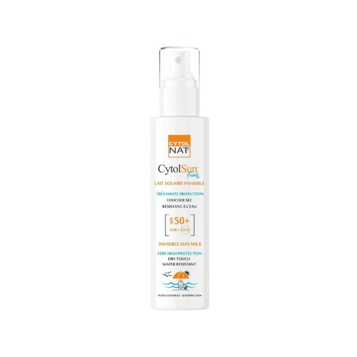 CYTOLNAT CYTOLSUN LAIT SOLAIRE INVISIBLE FAMILY SPF50+ 200ML