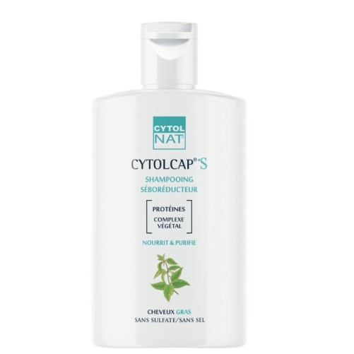 CYTOLNAT CYTOLCAP S SHAMPOOING SEBOREDUCTEUR CHEVEUX GRAS 200ML