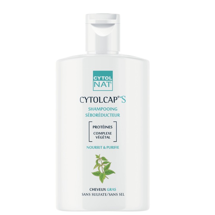 CYTOLNAT CYTOLCAP S SHAMPOOING SEBOREDUCTEUR CHEVEUX GRAS 200ML