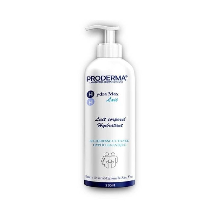 PRODERMA HYDRA MAX LAIT CORPOREL HYDRATANT 250ML
