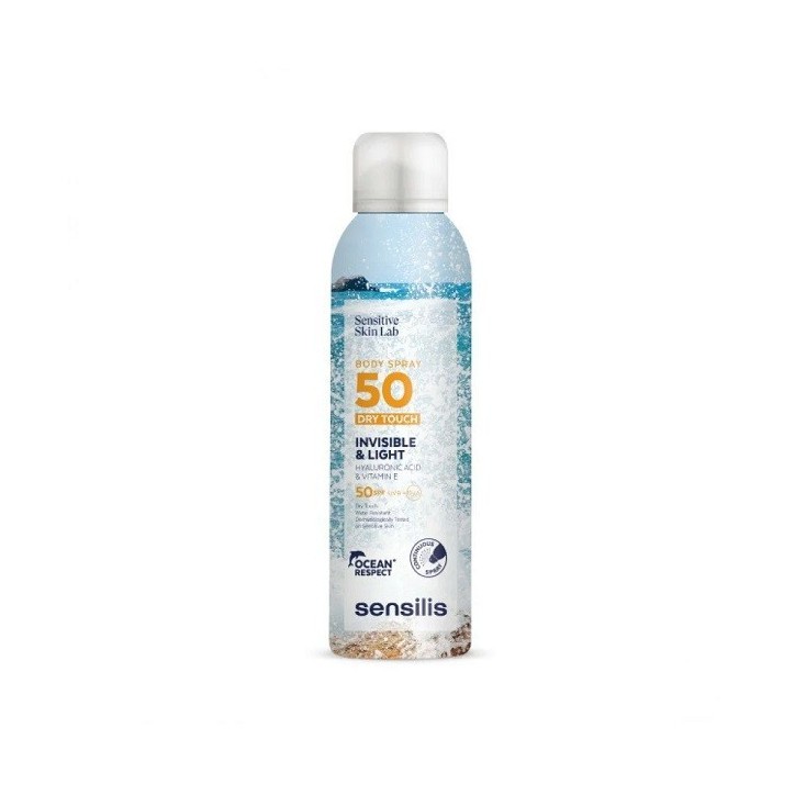 SENSILIS BODY SPRAY TOUCHER SEC SPF50 200 ML