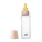 BIBS BIBERON BOTTLE LATEX MEDIUM FLOW BLUSH 270ML BIBS BIBERON BOTTLE LATEX MEDIUM FLOW BLUSH 270ML