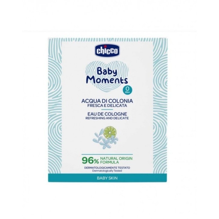 CHICCO BABY MOMENT EAU DE COLOGNE 0M+ 100ML