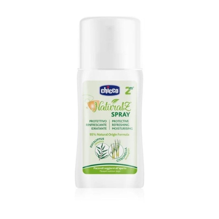 CHICCO NATURALZ SPRAY EMULSION ANTI MOUSTIQUE 2M+ 100ML