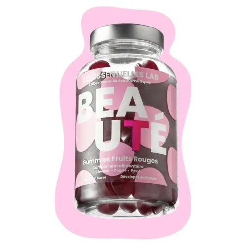 LES ESSENTIELLES LAB BEAUTÉ CHEVEUX, ONGLES, PEAU 60 GUMMIES