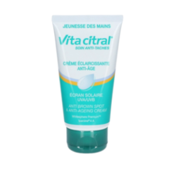 VITA CITRAL SOIN ANTI TACHES CREME ECLAIRCISSANTE MAINS ANTI ÂGE 75ML