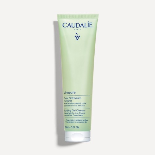 CAUDALIE VINOPURE GELÉE NETTOYANTE À L’ACIDE SALICYLIQUE PURIFIANTE – 150 ML