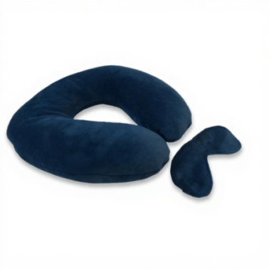 COUSSIN DE VOYAGE BLEU MARINE