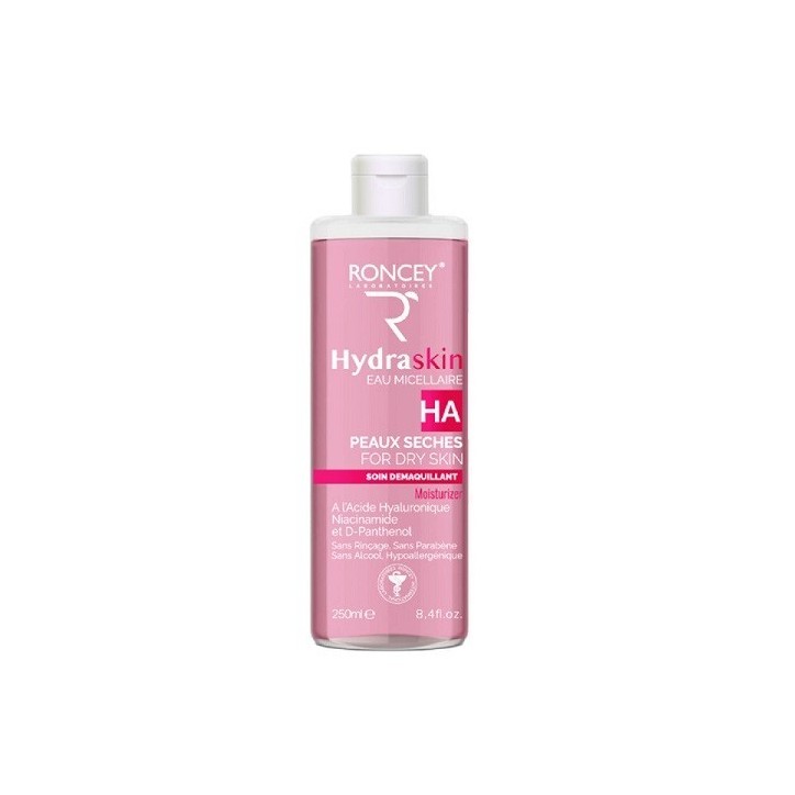 RONCEY EAU MICELLAIRE HYDRASKIN POUR PEAU SÈCHE 250ML