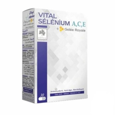 VITAL SELENIUM A,C,E 30 GÉLULES VITAL SELENIUM A,C,E 30 GÉLULES