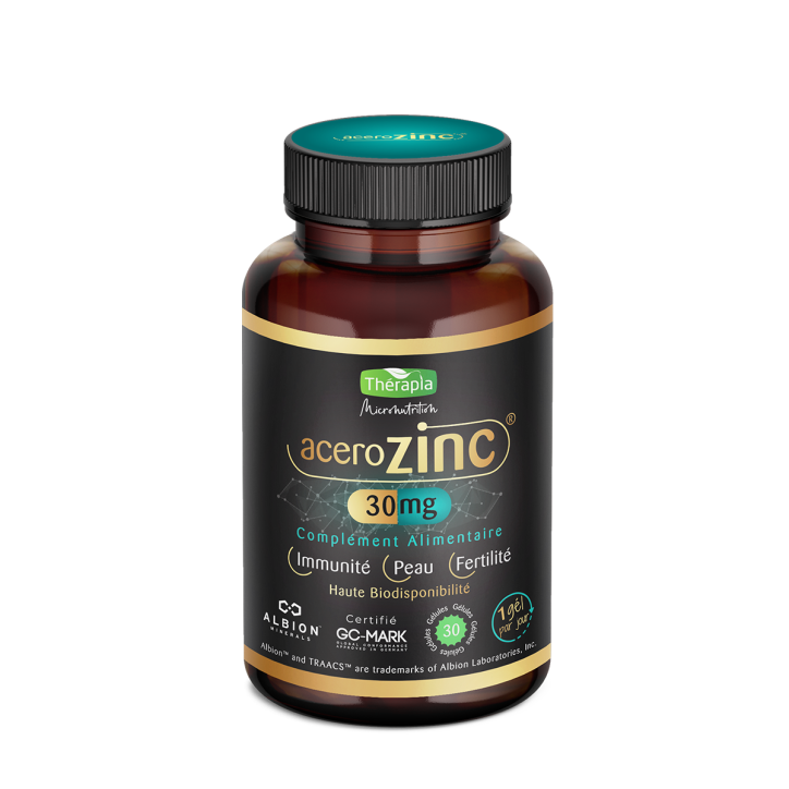 THERAPIA ACERO ZINC 30 GÉLULES