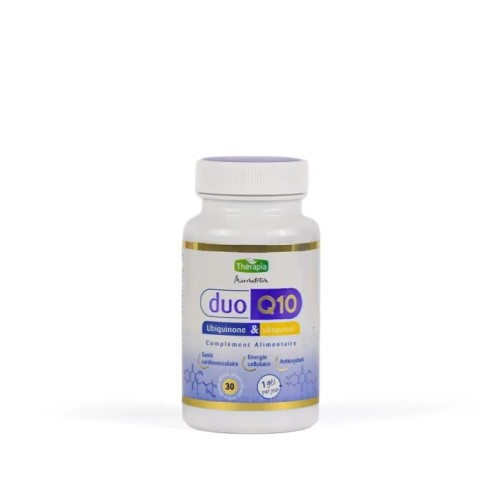 THERAPIA DUO Q10 UBIQUINONE ET UBIQUINOL 30 GÉLULES