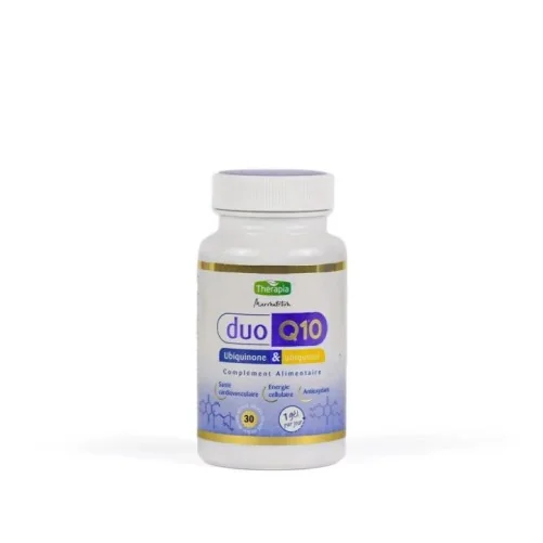 THERAPIA DUO Q10 UBIQUINONE ET UBIQUINOL 30 GÉLULES