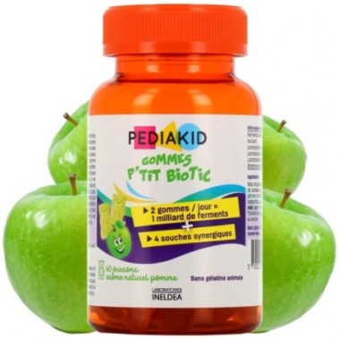 PEDIAKID GOMMES PROBIOTIQUES OURSONS 60 OURSONS PEDIAKID GOMMES PROBIOTIQUES OURSONS 60 OURSONS