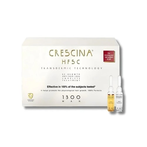 CRESCINA TTT COMPLET (ANTI CHUTE+REPOUSSE) 1300 HOMME 10 +10 AMPOULES