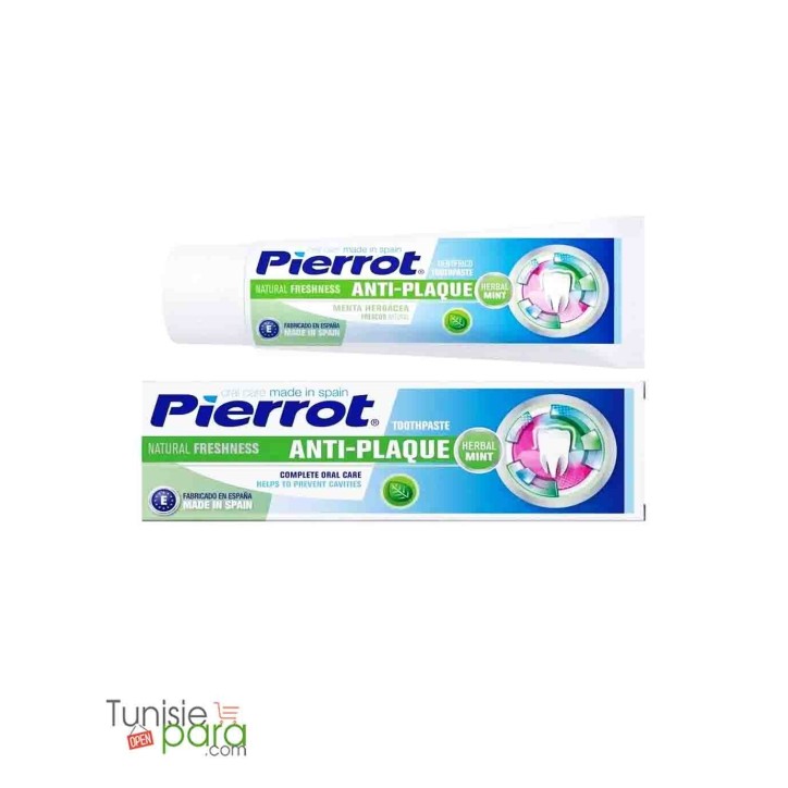 PIERROT DENTIFRICE ANTI PLAQUE 75ML