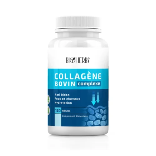 BIOHERBS COLLAGENE BOVIN COMPLEXE 120 GELULES