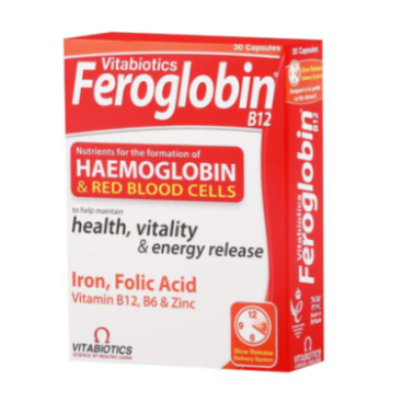 VITABIOTICS FEROGLOBIN 30 CAPSULES