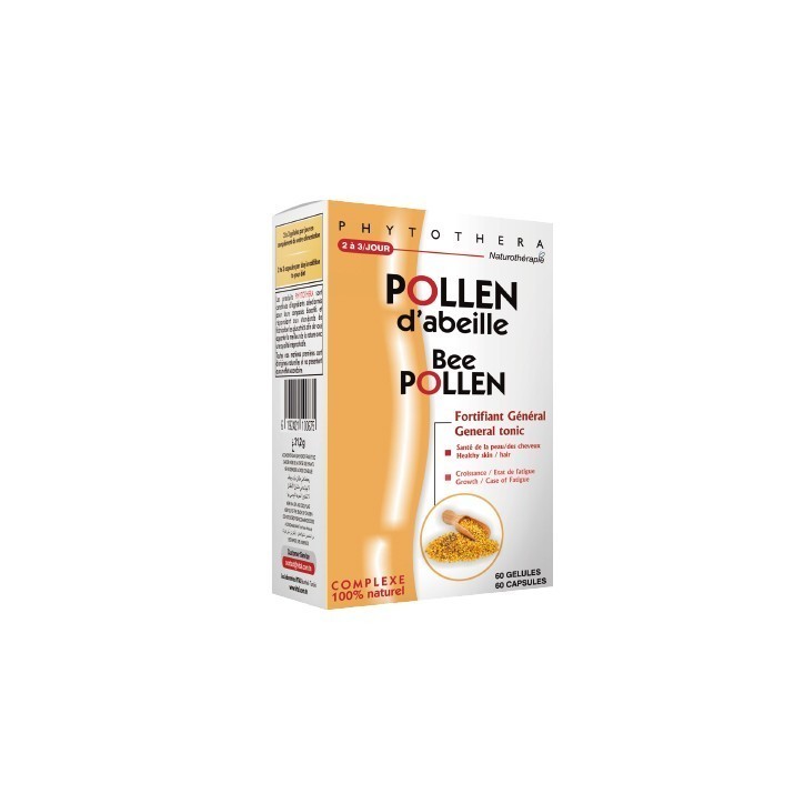 PHYTOTHERA POLLEN D'ABEILLES 60 GELULES