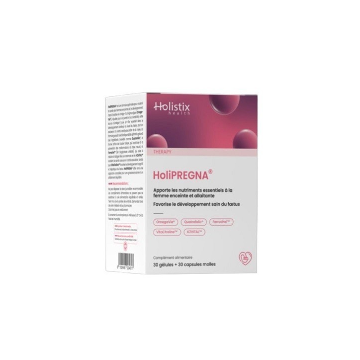 HOLISTIX HOLIPREGNA 30 GÉLULES + 30 CAPSULES