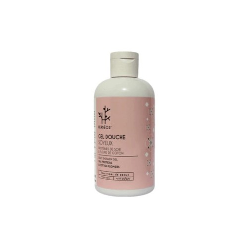 HERBEOS GEL DOUCHE PROTEINES DE SOIE ET FLEUR DE COTON 250ML