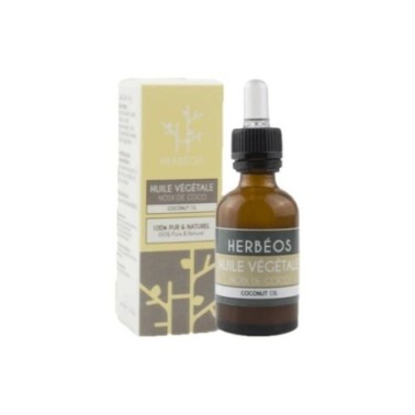 HERBEOS HUILE VEGETALE DE NOIX DE COCO 30ML HERBEOS HUILE VEGETALE DE NOIX DE COCO 30ML