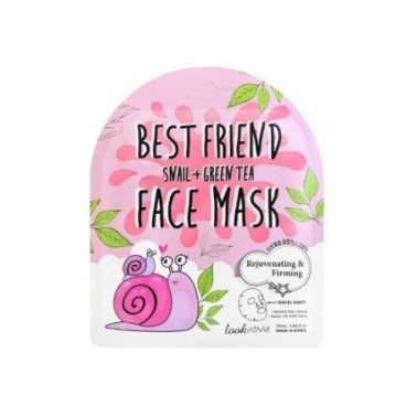 LOOK AT ME MASQUE FACIAL TENCEL BEST FRIEND (ESCARGOT + THÉ VERT) LOOK AT ME MASQUE FACIAL TENCEL BEST FRIEND (ESCARGOT + THÉ VERT)