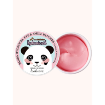 LOOK AT ME PATCHS OCULAIRES PANDA HYDROGEL À L'ACIDE HYALURONIQUE ET À LA CAFÉINE