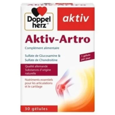 AKTIV ARTRO GLUCOSAMINE + CHONDROÏTINE 30 COMPRIMÉS