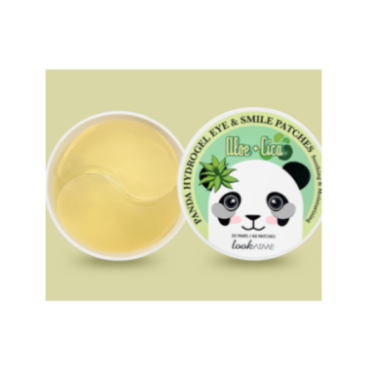 LOOK AT ME PATCH OCULAIRE PANDA HYDROGEL À L'ALOÈS ET AU CICA