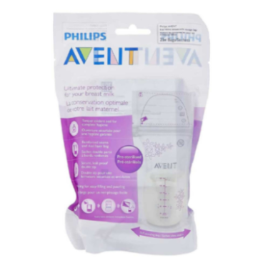 AVENT PHILIPS SAC DE CONSERVATION DU LAIT MATERNEL 25 PIECES