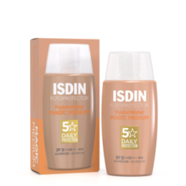 ISDIN PHOTOPROTECTION ECRAN SOLAIRE FUSION WATER MAGIC MEDIUM SPF50+ 50ML
