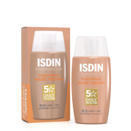 ISDIN PHOTOPROTECTION ECRAN SOLAIRE FUSION WATER MAGIC MEDIUM SPF50+ 50ML