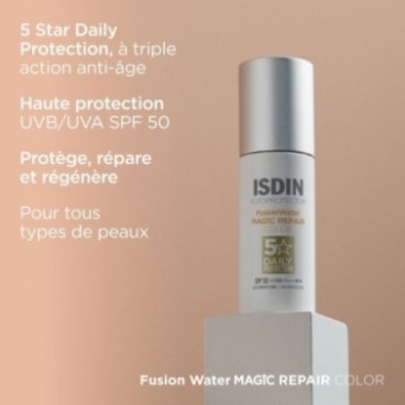 ISDIN FOTOPROTECTOR FUSION WATER MAGIC REPAIR COLOR SPF50 50ML